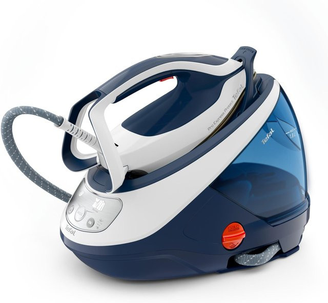 Tefal Pro Express Protect Dampfbügelstation GV9221 in Weiß/Blau - Bild 1
