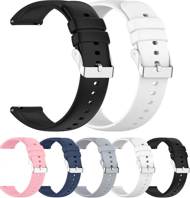 QGhappy Smartwatch-Armband, Silikon, pink, Unisex - Bild 1