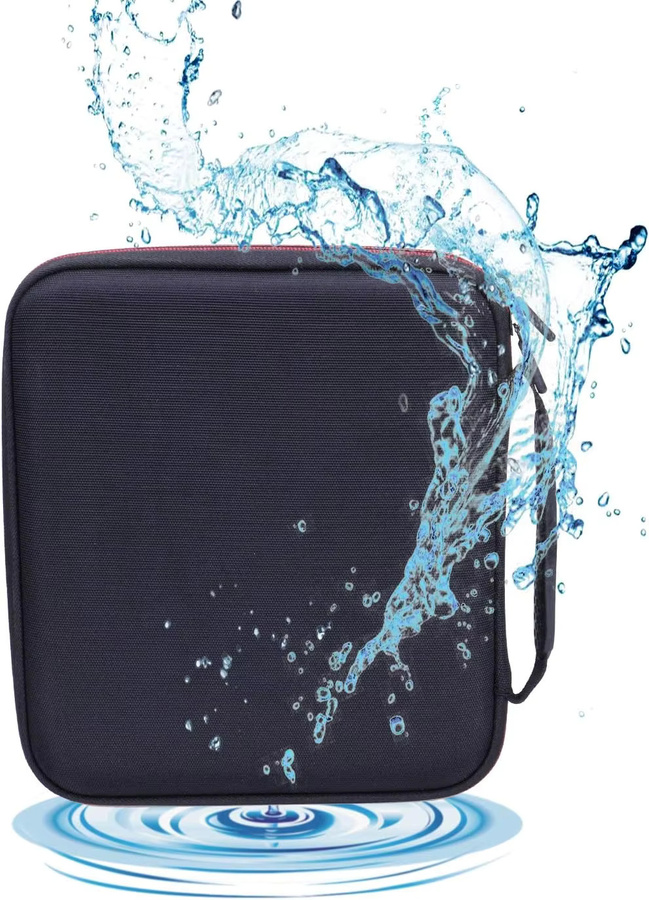 XANAD EVA-Hartschale Reise-Schutzhülle und Aufbewahrungstasche für WD My Book Elements Desktop Externe Festplatten (WD 3 TB, 10 TB), Schwarz - Bild 5
