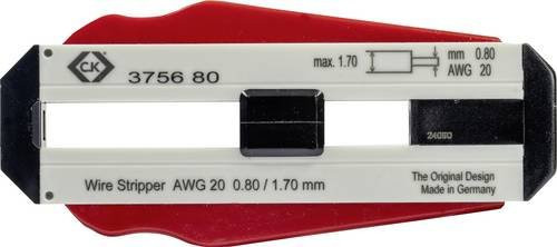 C.K Drahtabisolierer T3756 80 aus gehärtetem Stahl für PVC- und PTFE-Drähte bis max. 0,80 mm - Bild 1