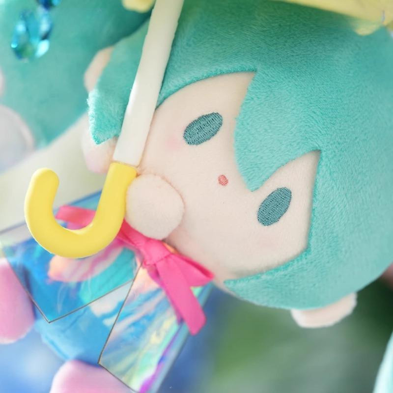Yiran toy 1 Hatsune Miku Plüsch Schlüsselanhänger Puppe 15 cm - Bild 2