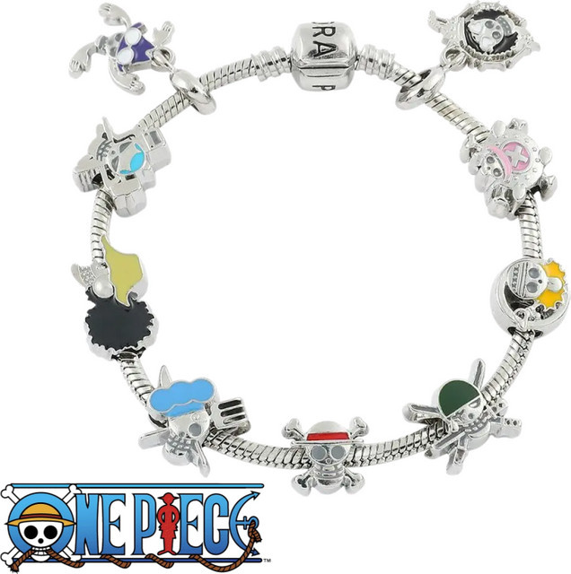 Bandai Armband, Perle, Metall, Bunt / Mehrfarbig, One Piece - Bild 1