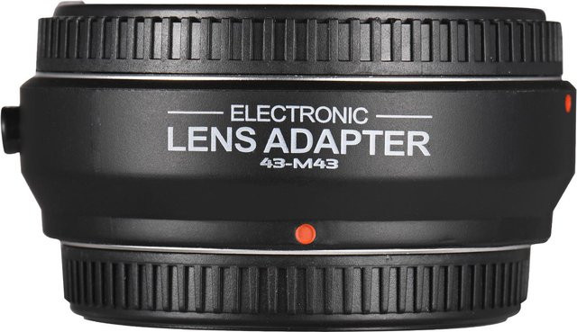 ZuiyouBaby1 Kamera-Adapter für 4/3 auf Micro Four Thirds Mount, Schwarz - Bild 1