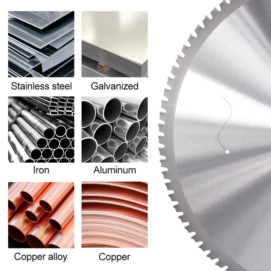XCAN Hartmetall Kreissäge Klinge für Eisen und Stahl in Silber - Bild 3