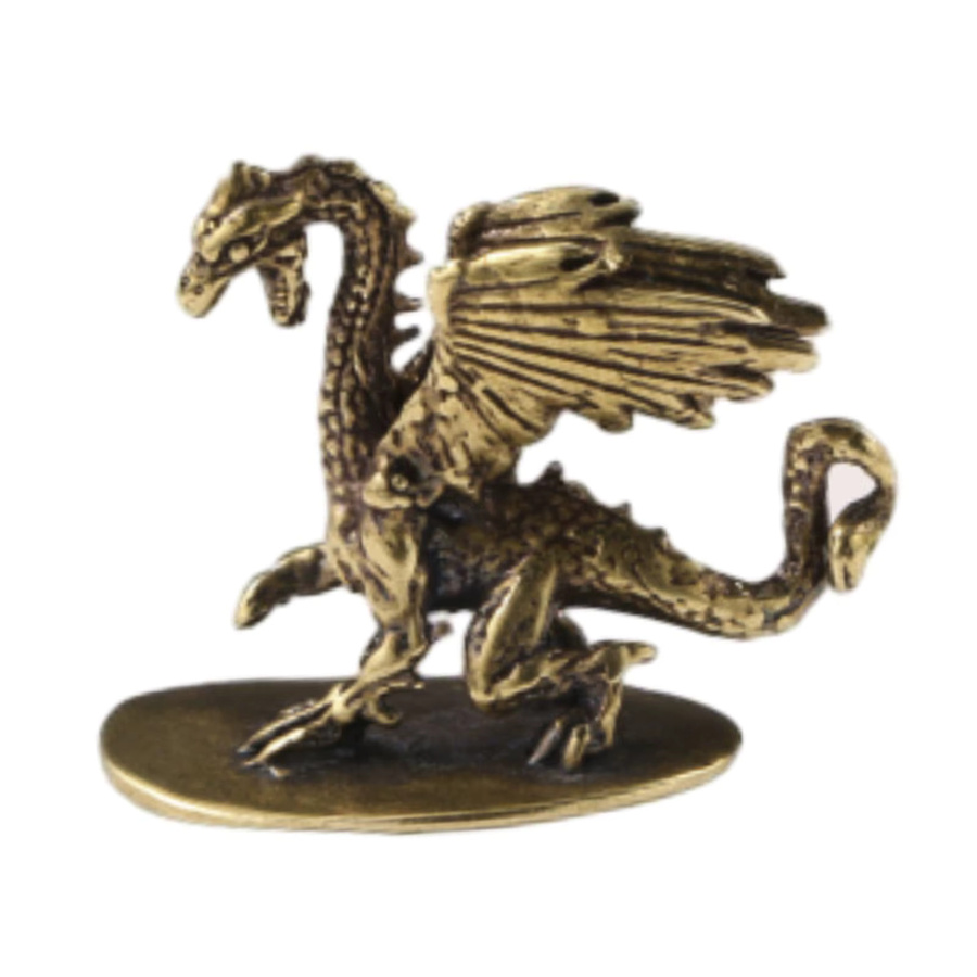 Kesoto Messing-Drachen-Ornament als Teehaustier und Desktop-Dekoration - Bild 2