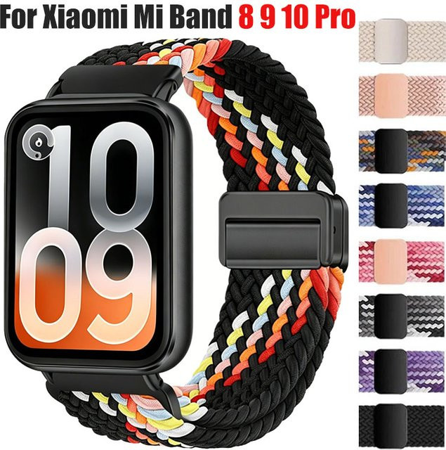 Uhrenarmband Nylon, geflochten, Bunt, Unisex - Bild 1