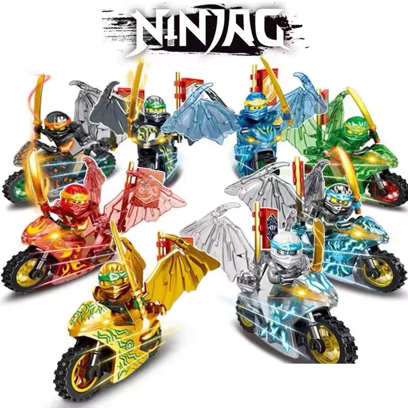 Disney Anime-Charaktere Ninja Mini-Figuren, 24-teiliges Set, Bausteine Spielzeug - Bild 1