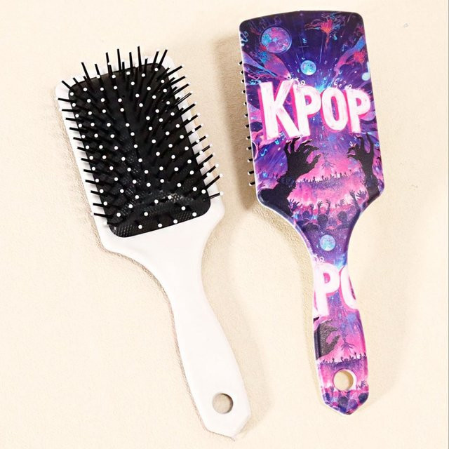 K-HOME Luftkissenkamm mit K-Pop-Musikmuster, Unisex - Bild 1