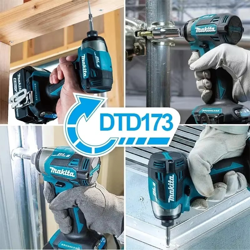 Makita DTD173 LXT 18V Akku-Schlagschrauber mit bürstenlosem Motor und 180 N·m Drehmoment - Bild 6