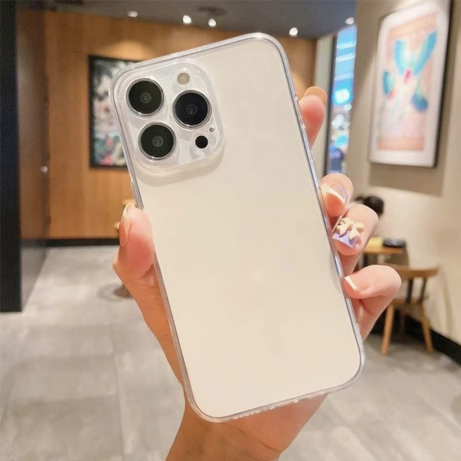 Stoßfeste transparente Handyhülle aus hartem Acryl für Apple iPhone 11 bis iPhone 18 Pro Max und 17 Air - Bild 3