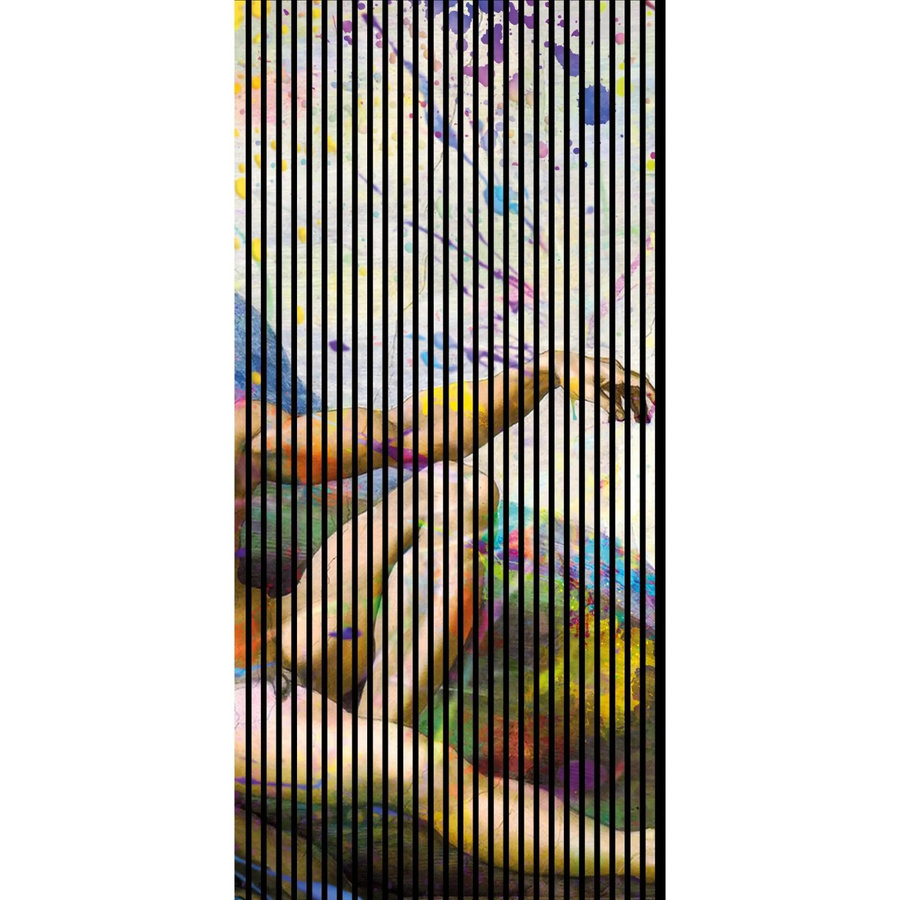 FN Acustico Akustikplatte Michelangelo 2 in Bunt aus PET und MDF, B/H: 1133 x 2400 mm, Tiefe: 19 mm - Bild 2