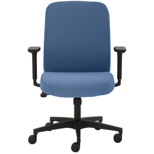 Mayer Sitzmöbel Drehstuhl blau mit Stoffbezug, B/H: 70 x 62 cm - Bild 2