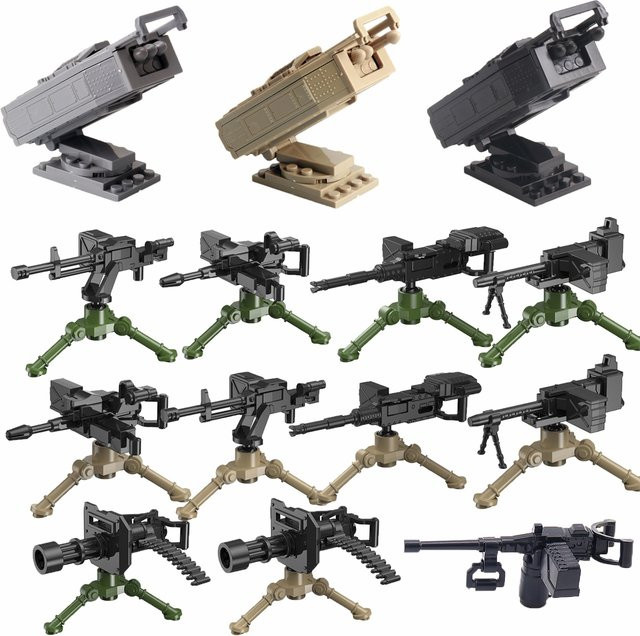 BRICKPANDA Spezialeinheiten-Actionfiguren, Militärwaffen-Bausteinset, Polizei - Bild 1