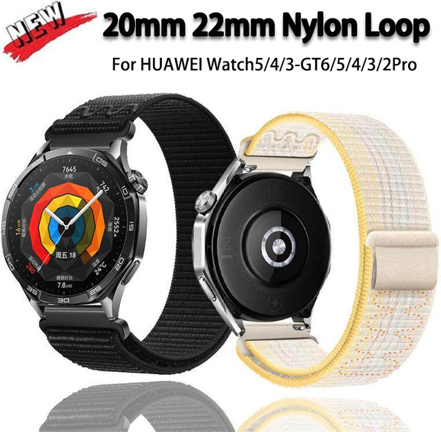 Huawei Uhrenarmband Nylon, Unisex, Multicolour - Bild 1