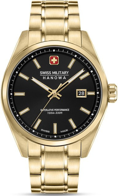 Swiss Military Hanowa Armbanduhr Pioneer, Quarz, Edelstahl, 41 mm, Herren - Bild 1