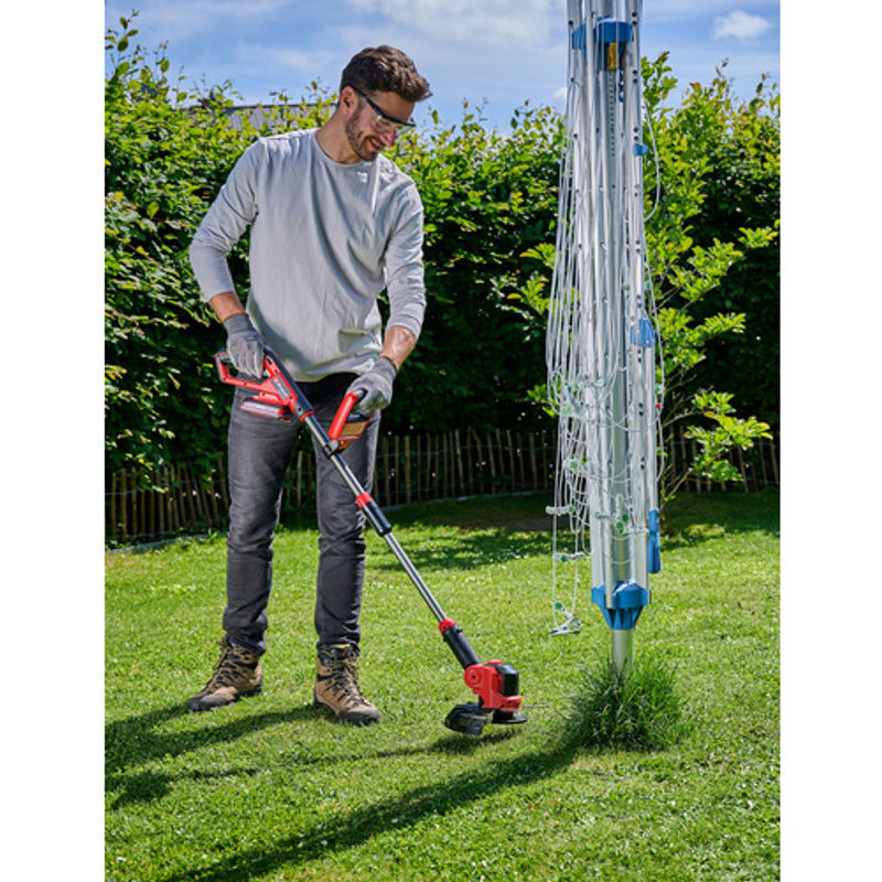 Einhell Power X-Change Akku-Rasentrimmer GE-CT 18/25-1 Li-Solo in Rot mit stufenlos teleskopierbarer Schnittbreite von 250 mm (ohne Akku und Ladegerät) - Bild 2