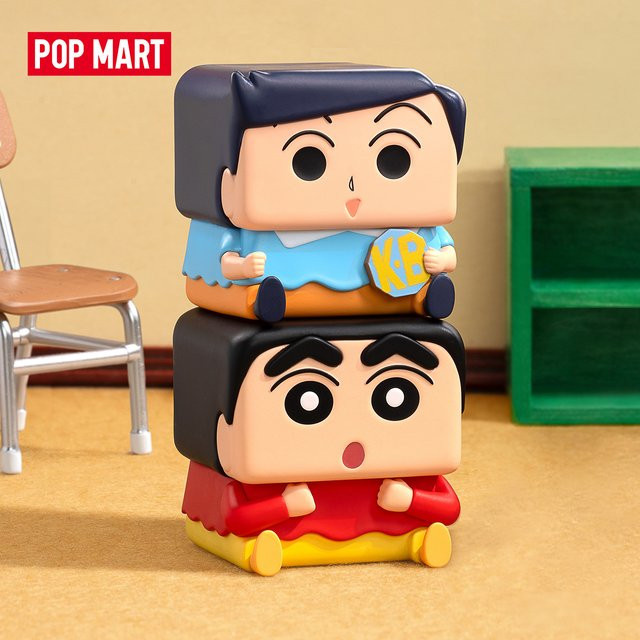 POP MART Crayon Shinchan POP CUBE-1, Sammelfigur, Einzelfigur - Bild 1