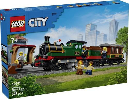 LEGO City Klassischer Dampfzug Bau- und Spielset ab 7 Jahren - Bild 1