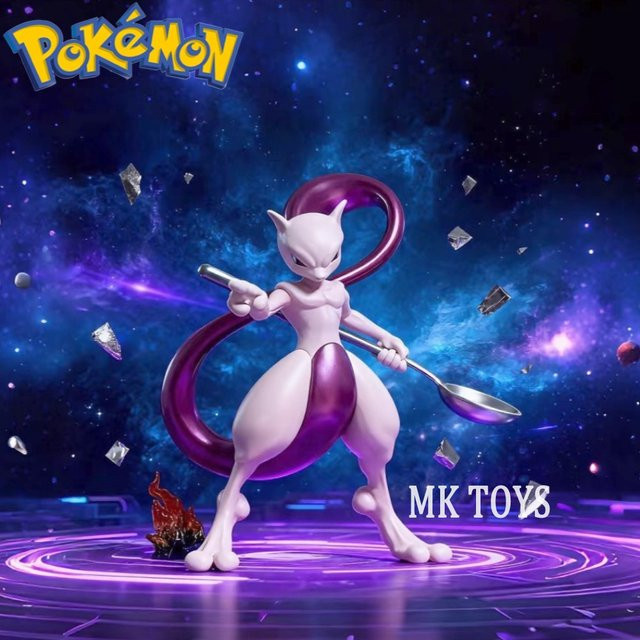 Bandai Pokémon Mewtwo, Actionfigur, Kunststoff - Bild 1