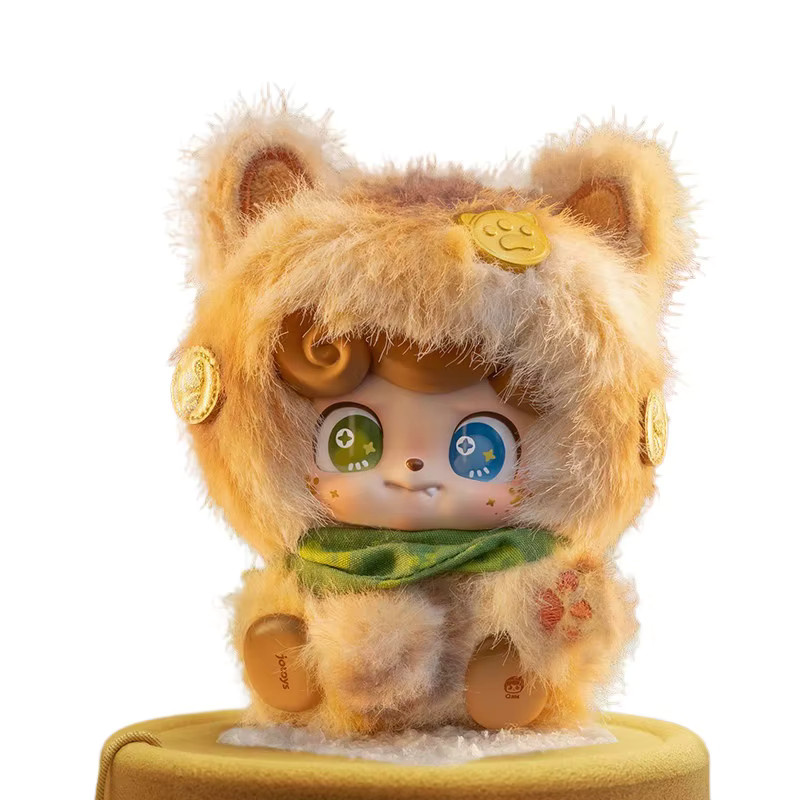 Jotoys Q.Kid Neujahrs-Glücksbringer-Serie, Blindbox, Schlüsselanhänger, Puppenanhänger, Einzelfigur, Plüsch / Textil - Bild 4