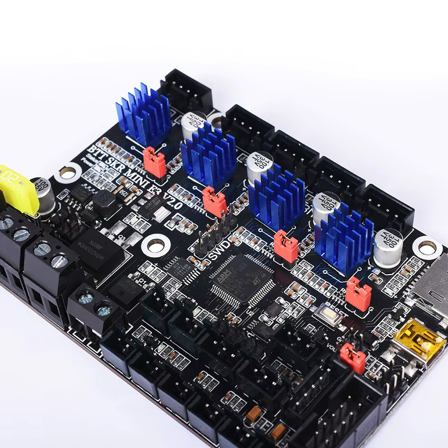 BIGTREETECH SKR MINI E3 V3.0 3D Motherboard mit TMC2209 für Ender 3 Upgrade in Schwarz - Bild 4