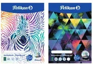 Pelikan Zeichenblock A4 weiß und mehrfarbig - Bild 1