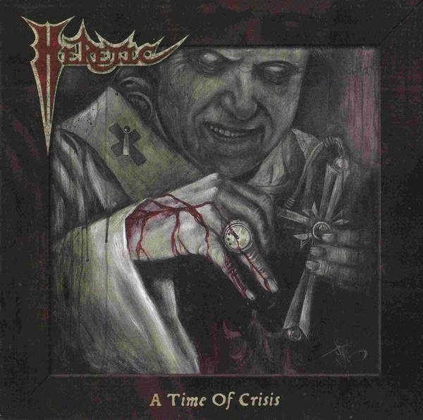 CD Heretic - A Time Of Crisis, Metal On Metal Records, Rock/Metal, 2012, Grau, Gebraucht - Bild 1