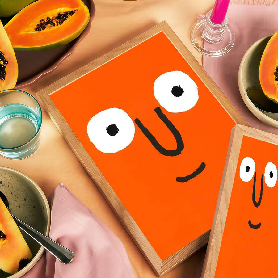 Anime J-Jean Art Jullien Selbstklebendes Anime-Poster aus weißem Kraftpapier in Mehrfarbig - Bild 4