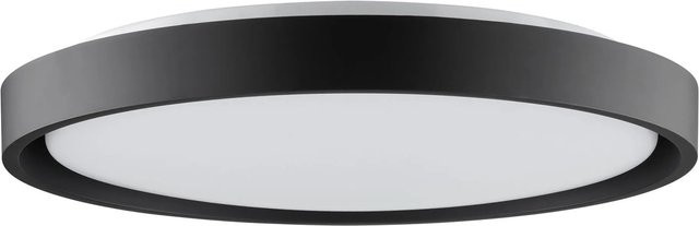 Brilliant LED Deckenleuchte Samora in Schwarz/Weiß, rund, Durchmesser: 41 cm - Bild 1