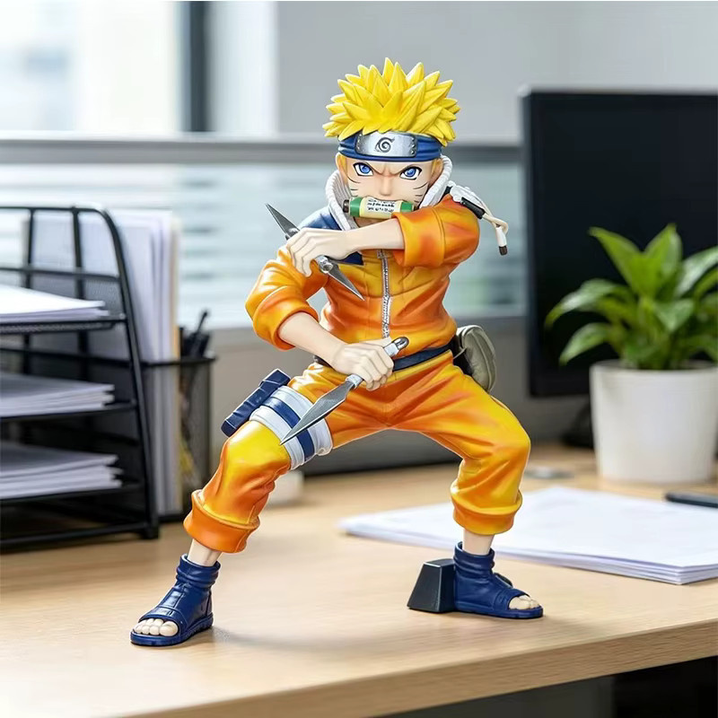Bandai Naruto Uzumaki, Actionfigur, 18cm, Kunststoff, Orange - Bild 2