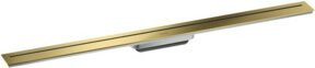 Hansgrohe Duschrinne Drain 1000mm Linear Channel in Gold mit FM-Set und Geruchsverschluss aus Edelstahl für die freistehende Montage - Bild 1