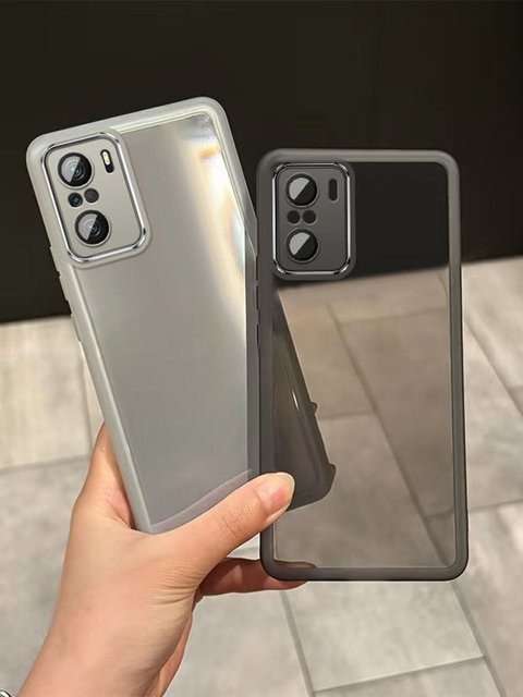 Stoßfeste Silikon Schutzhülle für Xiaomi Poco F3 in Transparent - Bild 1