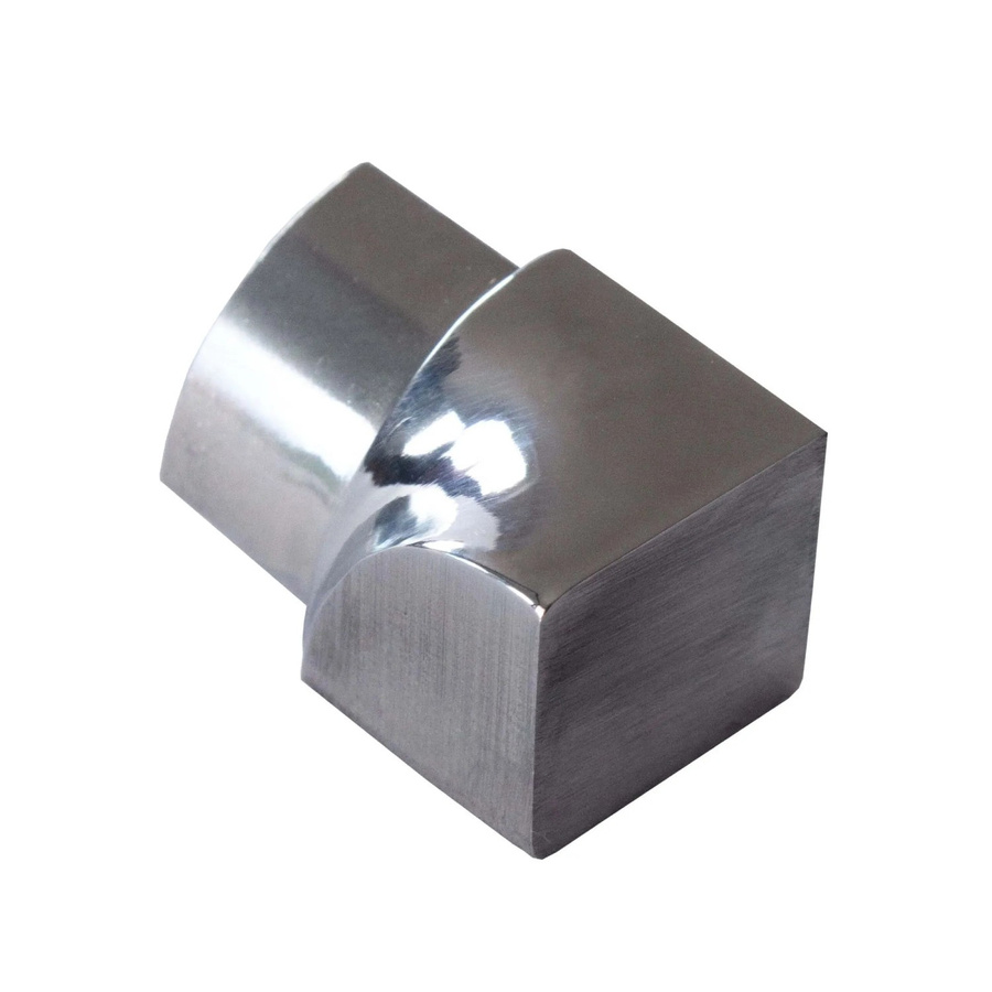 Dalsys Inneneck Fliesenschiene Viertelkreis aus Edelstahl in Silber poliert, Breite: 12,5 mm - Bild 2