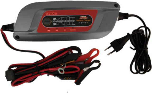 MAUK MBL 9005 Chip gesteuertes Batterie Ladegerät 5A in Grau - Bild 1