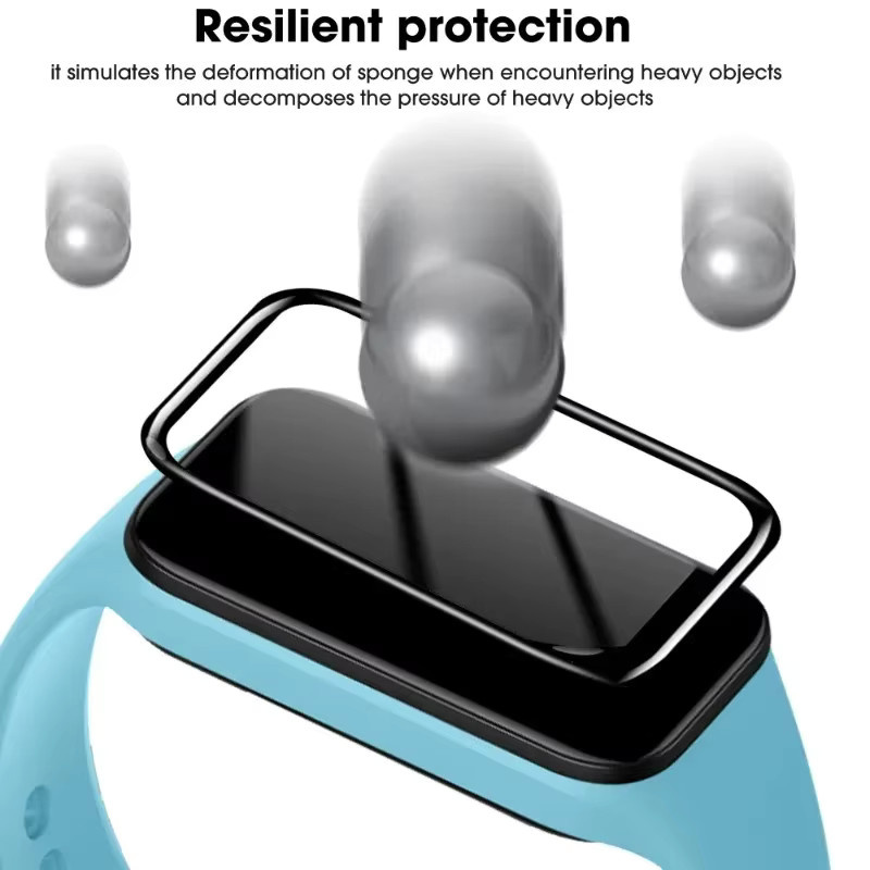 Xiaomi Screen Protector für Mi Band 8 9 Aktive, transparent, Unisex - Bild 5