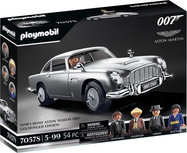 Playmobil Aston Martin DB5 Goldfinger Edition Spielfahrzeug - Bild 1