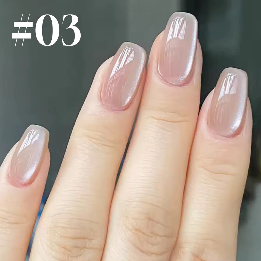 MIANEL Nagellack Gel, Eisklar, Glänzend, 10 ml - Bild 3
