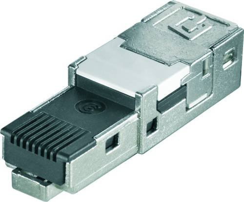 Weidmüller Steckereinsatz RJ45 IE-PI-RJ45-FH in Silber - Bild 1