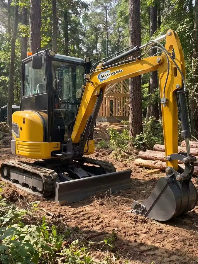Yanmar Mini-Bagger mit Laidong Motor in Gelb - Bild 5