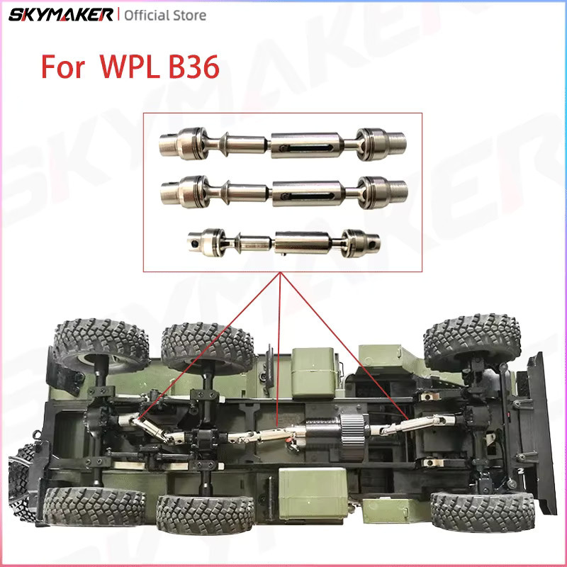 Skymaker RC Auto Metall Antriebswelle für WPL B36, Zubehör - Bild 2