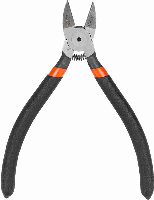 Mini Seitenschneider OutsideWorld aus Chrom-Vanadium-Stahl in Schwarz, 15 cm - Bild 1