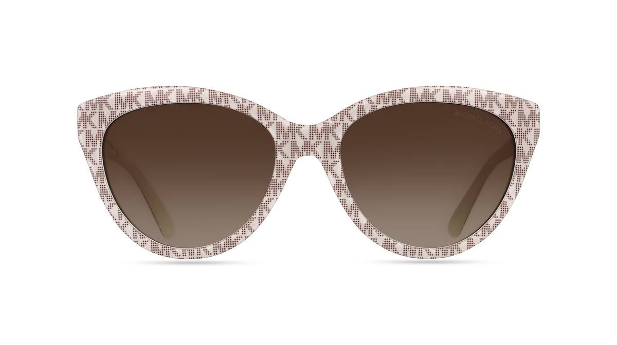 Michael Kors MK2158 MAKENA Sonnenbrille Butterfly, Vollrand, Acetat, beige - Bild 1