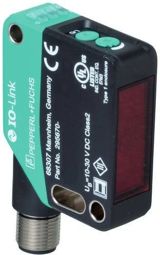 Pepperl+Fuchs Reflexions-Lichttaster OBT300-R200-2EP-IO-V1-1T 295670-100207 in Grün - Bild 1