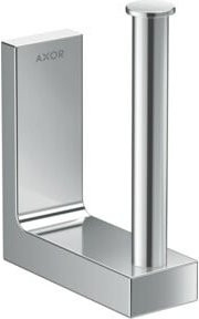 Hansgrohe Axor Uni Rectangular Toilettenpapierhalter zur Wandmontage aus Metall in Chrom - Bild 1