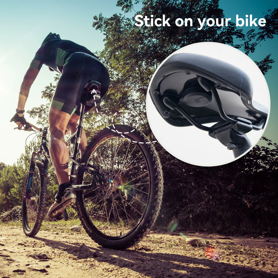 4er-Pack Wasserdichte Apple AirTag Hülle in Schwarz mit selbstklebendem Aufkleber für Fahrrad, TV, Fernbedienung und Drohnen - Bild 6