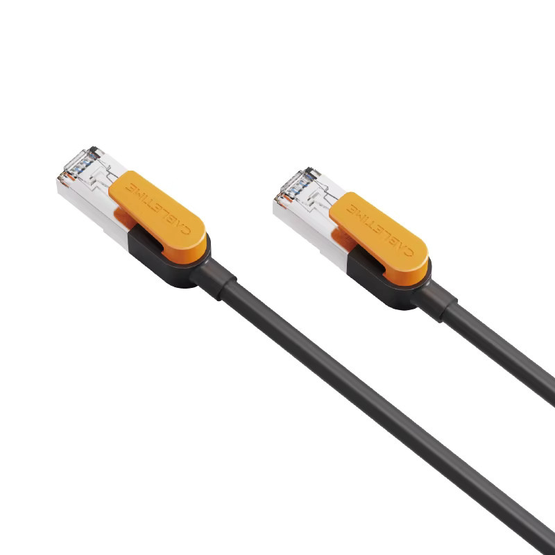 CABLETIME Cat6 Ethernet-Kabel FTP in Schwarz mit 1000 Mbit/s und 250 MHz für Router und Modem - Bild 5