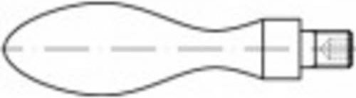 TOOLCRAFT Ballengriff aus Stahl Durchmesser: 25 mm, 10 Stück - Bild 1
