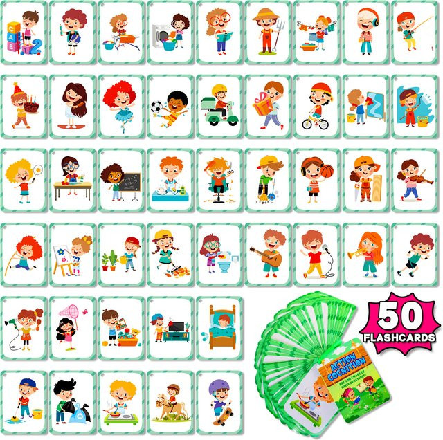 Lee's Sharing Erkenntnis Lernen Karte, 50-teiliges Set, Pädagogisches Spielzeug - Bild 1