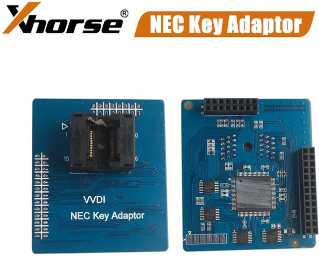 Xhorse VVDI MB NEC Schlüsseladapter für MB V51 V57 V28 V35 V40 Keyless Go BGA Programmierer Tool in Blau - Bild 1