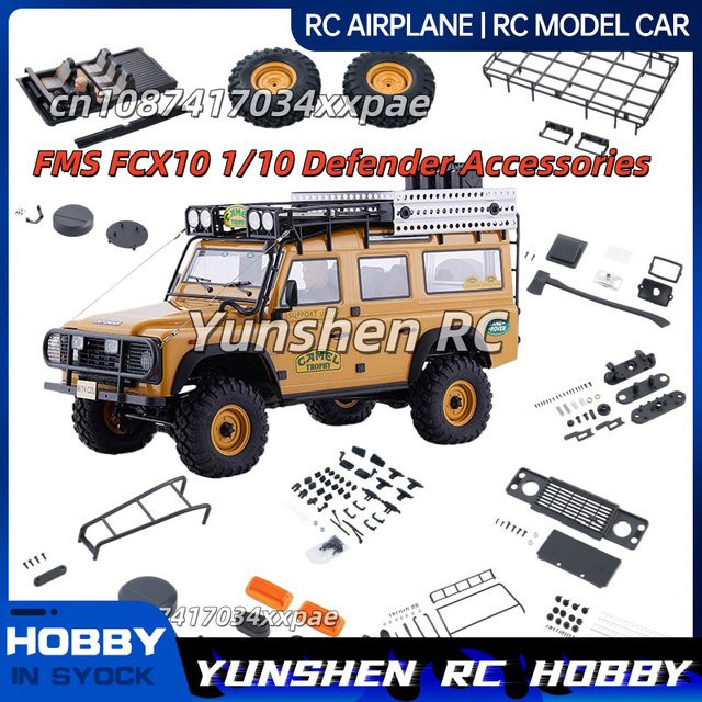 FMS FCX10 Camel Cup Defender, Zubehör, 1:10 - Bild 1